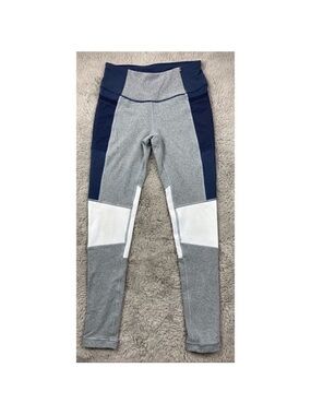 Calia Mesh Trim Arctic Ice Heather leggings